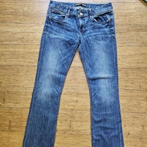 Express Barely Boot Jeans